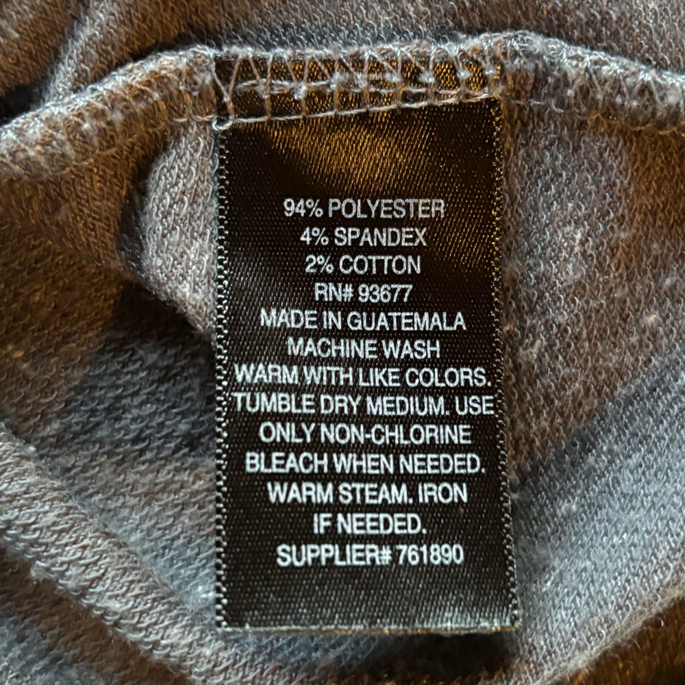 Xersion Cold Shoulder Gray Top M - Picture 6 of 7